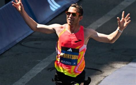 Fresno runner CJ Albertson is top American in Boston Marathon