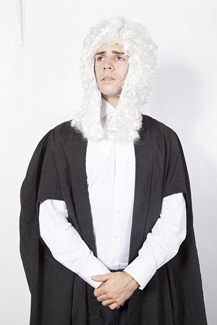 court judge robes and judges wig (HIRE ONLY) – Mad World Fancy Dress