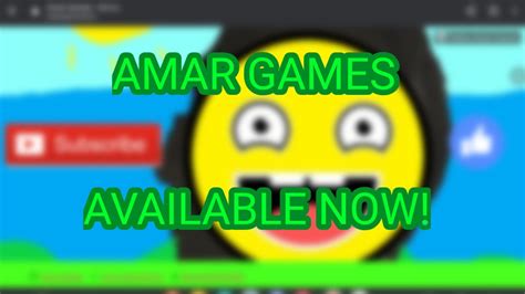 Amar Games Itch.io Is AVAILABLE NOW! (Join Me!) OUT NOW!😨😱 - YouTube