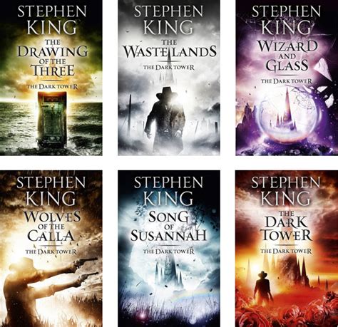 Cover Art | A New Look for THE DARK TOWER series by Stephen King (UK Edition) - A Dribble of Ink