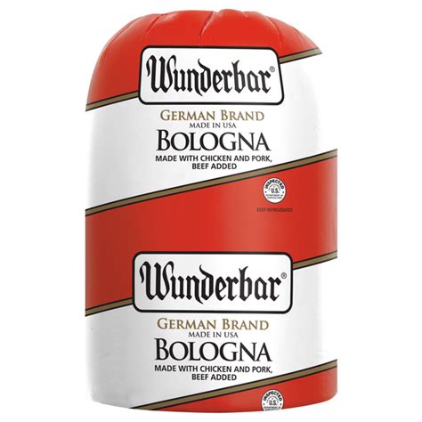 Save on Wunderbar Deli Bologna (Thin Sliced) Order Online Delivery ...