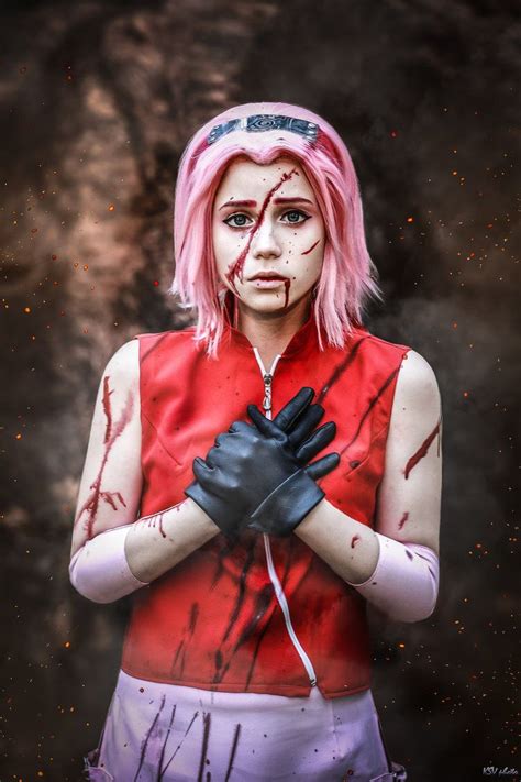 naruto cosplay . Sakura Haruno cosplay by Perevinkl on DeviantArt | Sakura haruno cosplay ...