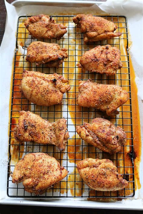 Oven Baked Lemon Pepper Chicken Thighs - Kindly Unspoken