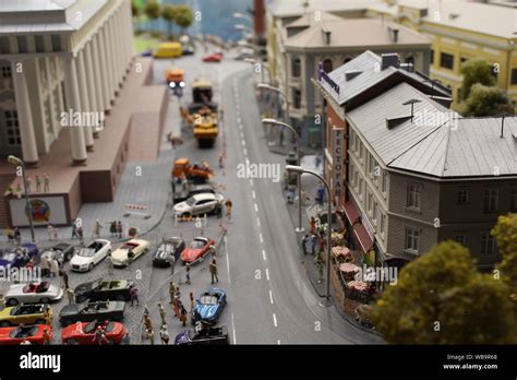 Toy city in a small size, very beautiful Stock Photo - Alamy