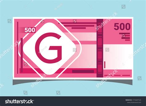 Sk 500 Haitian Gourde Banknotes Paper Stock Vector (Royalty Free ...