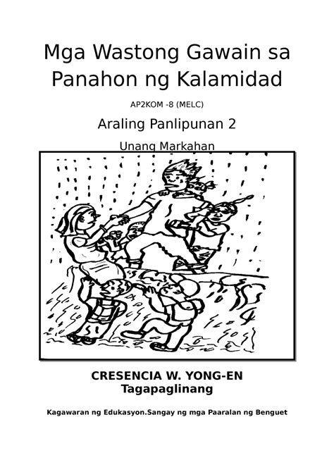 Mga Wastong Gawain At Pagkilos Sa Panahon Ng Kalamidad Araling Panlipunan – NBKomputer