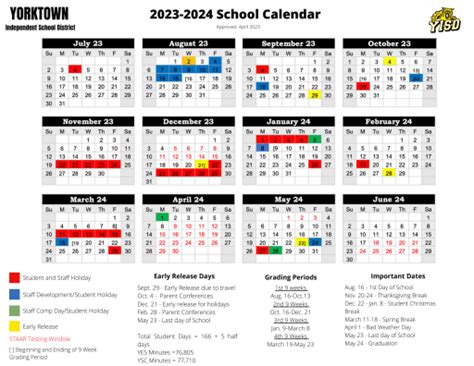 Yisd 2024 25 Calenda … - Dona Nalani