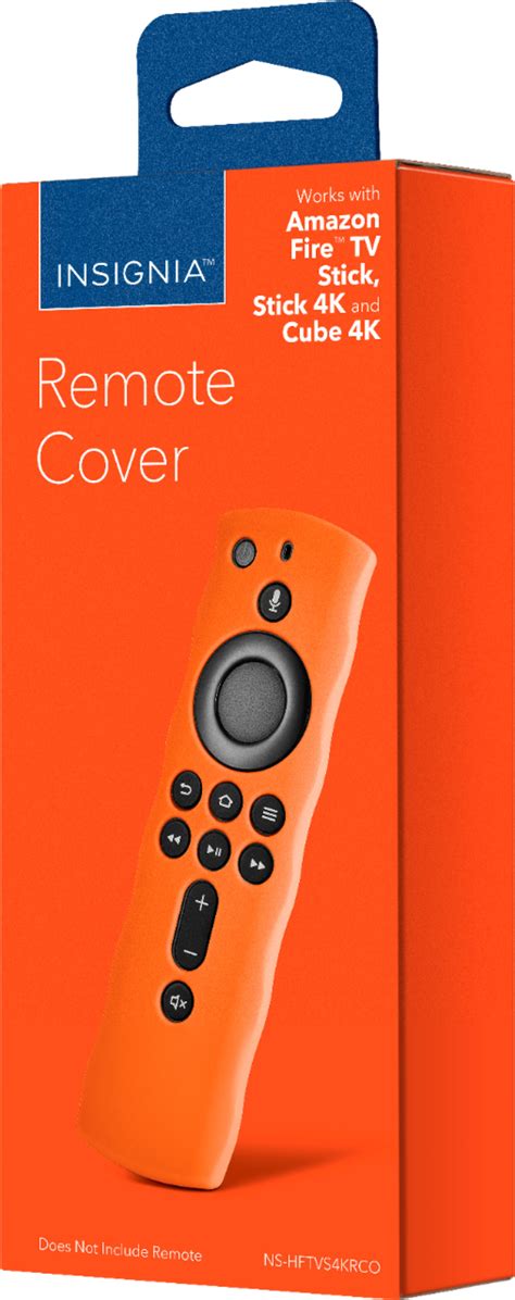 Insignia™ Fire TV Stick and Fire TV Stick 4K Remote Cover Orange NS-HFTVS4KRCO - Best Buy