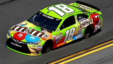 Kyle Busch Nascar Desktop Wallpaper 23556 Baltana - Kyle Busch Crispy M&m's Car (#1610773) - HD ...