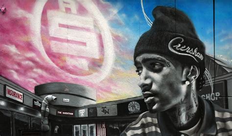 Nipsey Hussle mural Grafitti Alley Toronto. - a photo on Flickriver