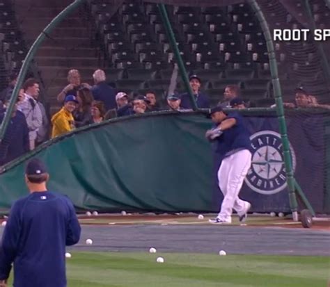 Mariners' Nelson Cruz Blasts Ball Out of Safeco Field During Batting Practice | News, Scores ...