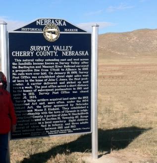 Survey Valley, Cherry County, Nebraska | Explore Nebraska History