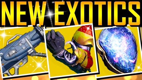 Destiny 2 - NEW EXOTICS! NEW EXOTIC QUESTS! - YouTube