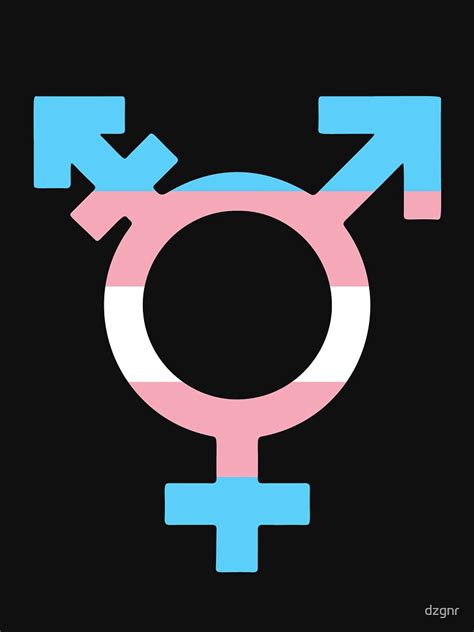 "Transgender Symbol Flag" T-shirt by dzgnr | Redbubble