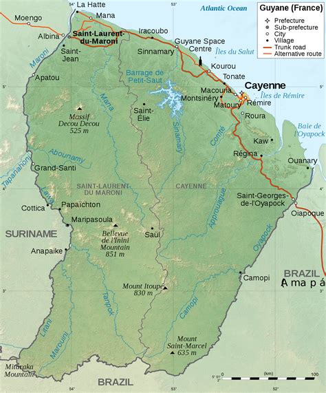 Geography of French Guiana - Wikipedia