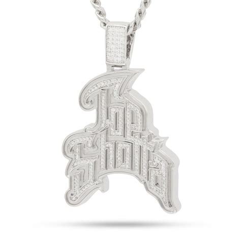 Top Shotta Necklace | NLE Choppa | King Ice | White gold, Diamonds and ...