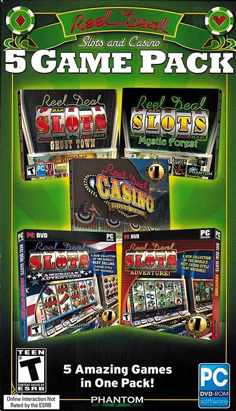 Reel Deal Slots and Casino 5 Game Pack - Walmart.com