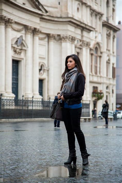 Italy in November: Stylish Rainy Day Outfit