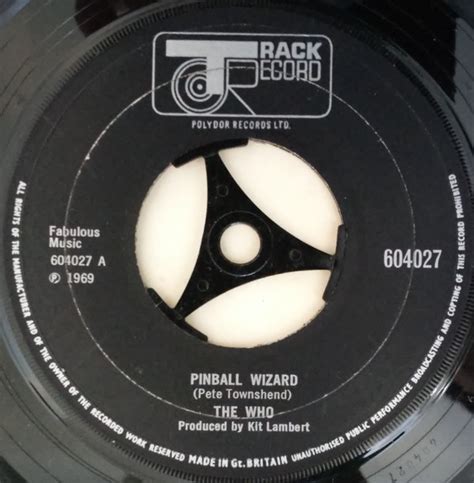 The Who - Pinball Wizard (1969, Vinyl) | Discogs