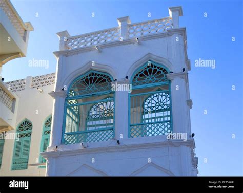 Traditional Omani architecture in Muscat, Oman Stock Photo - Alamy