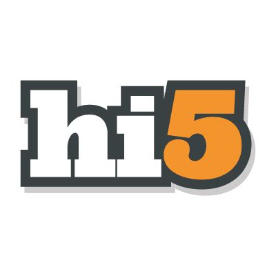 Hi5 logo vector in (.EPS, .AI, .CDR) free download