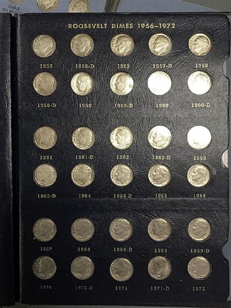 3 Roosevelt Dime Collection Books