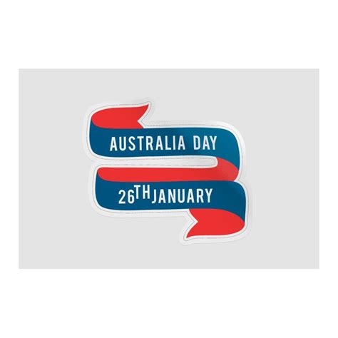 Happy Australia Day Style 131 Sticker - DecalsHouse