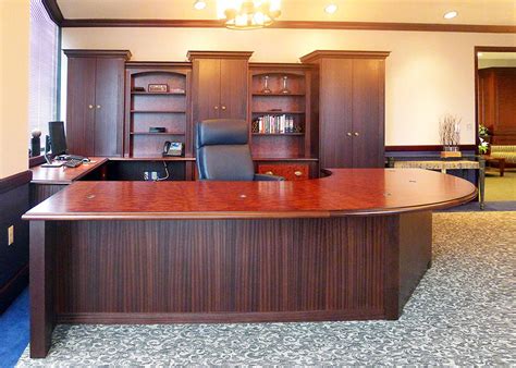 G-D Large Curved CEO Desk