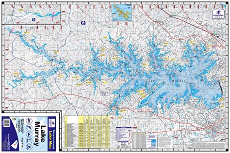 Lake Murray Map