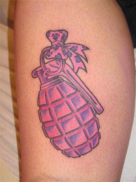 grenade tattoo by TattooZagreb on DeviantArt