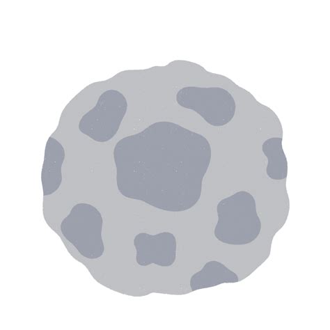 cartoon Asteroid icon. 18803017 PNG