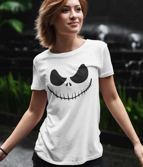 Buy Jack Skellington Face T-Shirt • SOLIDPOP