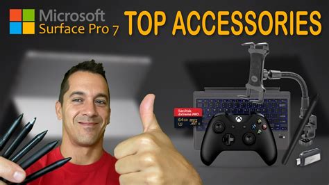 Best Surface Pro 7 accessories plus 10% off discount - YouTube