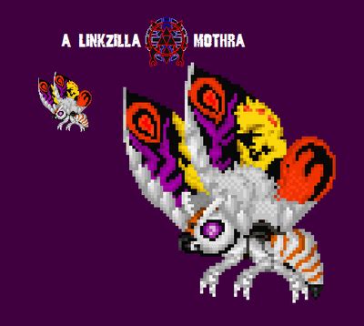 Mothra GMK Custom Sprite by Linkzilla on DeviantArt