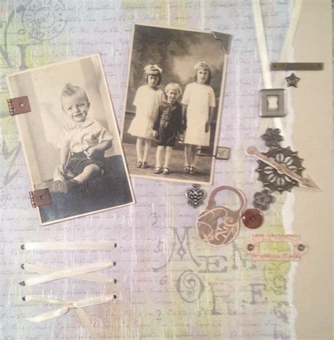 Childhood Memories - Scrapbook.com | Heritage scrapbook pages ...