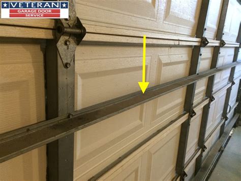 Should I install a strut or replace my garage door section