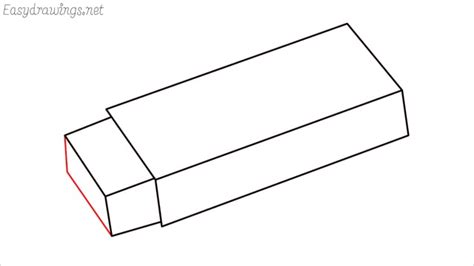 How To Draw An Eraser Step by Step - [5 Easy Phase]