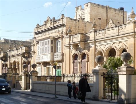 Moorish Terrace in Sliema, Malta, by Emmanuele Luigi Galizia