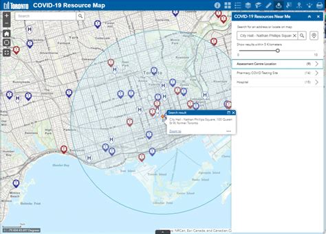 COVID-19 Resource Map – Help Guide – City of Toronto