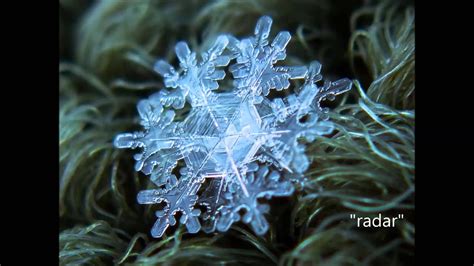 Macro Snowflakes - YouTube