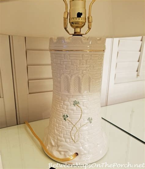 A Belleek Castle Lamp Gets a Major Makeover: The Before & After