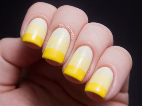 31DC2012: Day 03, Yellow Nails | Chalkboard Nails | Phoenix, Arizona Nail Artist