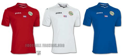 Cuba 2015/16 Joma Home, Away and Third Kits - FOOTBALL FASHION.ORG