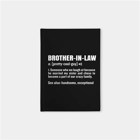 Brother-In-Law Funny Meaning Brother Gag Gift by interdesign | Mean ...