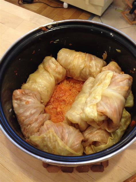 Hungarian Stuffed Cabbage Rolls Recipe - Töltött Káposzta | Recipe | Hungarian stuffed cabbage ...