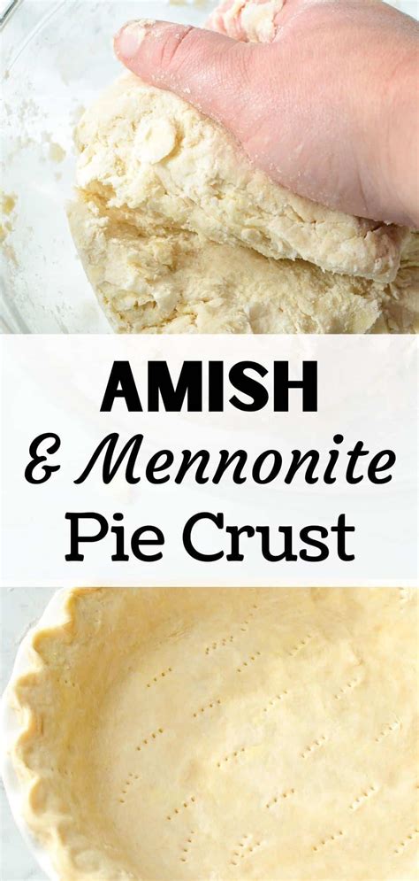 Amish pie crust recipe – Artofit