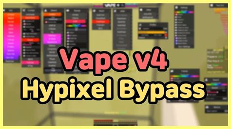 Minecraft VAPE v4 Crack 2023 **Free download Bypass Hypixel** - YouTube