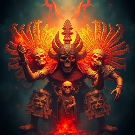 The God of Death and His Twin: Ah Puch and Mictlantecuhtli - Mythology WorldWide