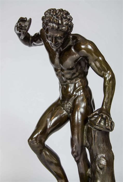 Dancing Faun Bronze Sculpture at 1stDibs | dancing faun sculpture