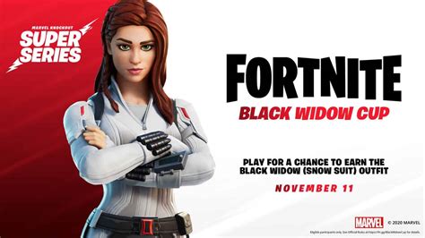 Fortnite: Black Widow Cup Revealed As Next Marvel Knockout Super Series ...